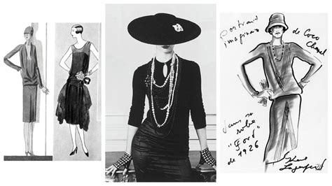 histoire de la petite robe noire coco chanel|Coco Chanel : le modernisme — Google Arts & Culture.